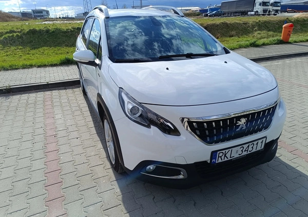 Peugeot 2008 cena 49600 przebieg: 206000, rok produkcji 2019 z Jutrosin małe 436